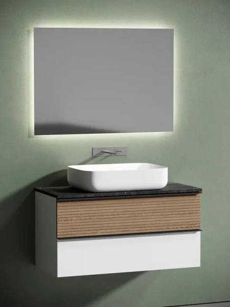 Столешница Sancos 80 см без отверстия под смеситель black sky TT80A1 (детальная фотография), в наличии index_2