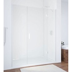 Душевая дверь стекло прозрачное Vegas-glass AFP-F 150 01 R