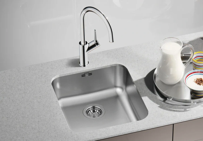 Мойка для кухни Blanco Supra 450-U (детальная фотография), врезные