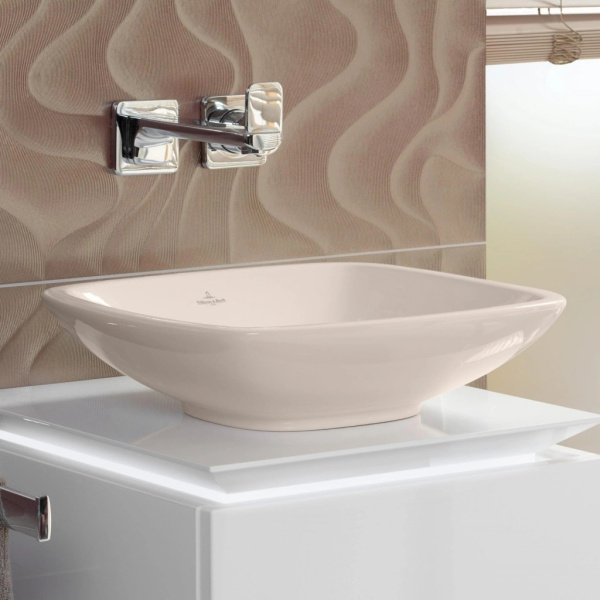 Раковина накладная Villeroy & Boch Loop & Friends 514910 (детальная фотография), 45 см