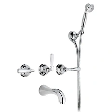 Смеситель для ванны, античное золото, Nicolazzi Teide