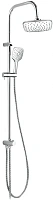 Душевая стойка Damixa Origin Evo с верхним и ручным душем, хром