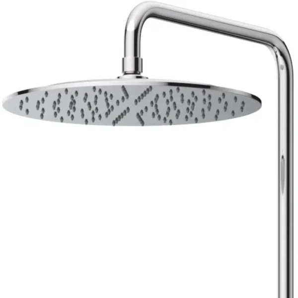 Душевая стойка Cezares Leaf хром LEAF-CDA-30-L-01 (детальная фотография), рычажные