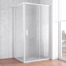 Душевой уголок стекло шиншилла Vegas-glass ZP+ZPV 110х100 02