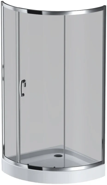 Душевой уголок Am.Pm Like 90x90 см стекло тонированное W83G-315-090CG (детальная фотография), по запросу