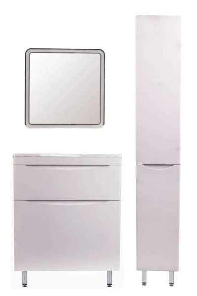 Тумба с раковиной напольная Style Line Бергамо СС-0000231 70 см с ящиками (детальная фотография), 70 см