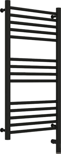 Полотенцесушитель электрический Сунержа Богема 3.0 40х80 см правый черный матовый - фото 1
