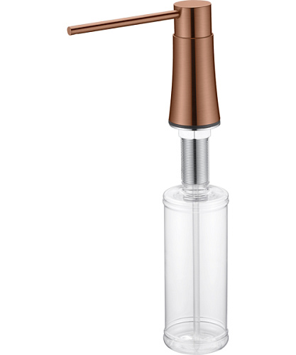 Дозатор для мыла Boheme брашированная бронза - фото 4