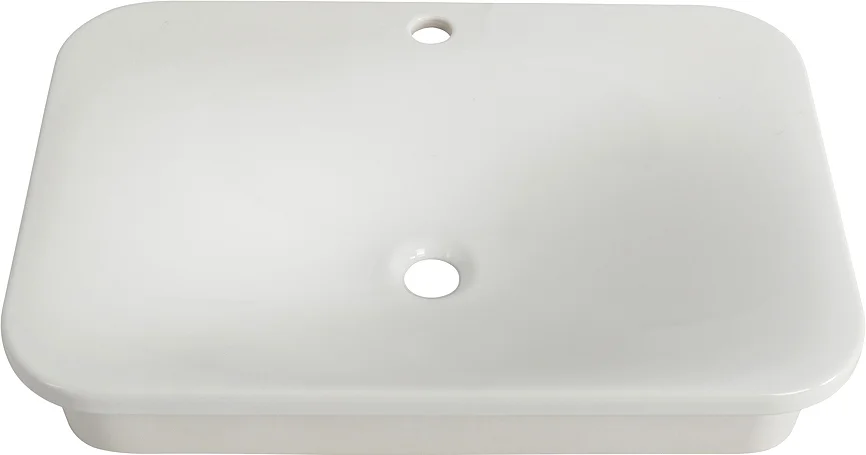 Раковина Cezares 65 см полувстраиваемая CZR-DRO-65-LVB (детальная фотография), 65 см