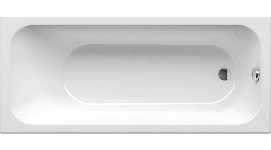 Ванна акриловая Ravak Chrome 170х75 см прямоугольная C741000000 (детальная фотография)