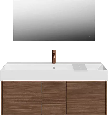 Зеркало с подсветкой Kerama Marazzi Vetrata 45 см с антизапотеванием VE.S.mi.90\WHT (детальная фотография), сенсорное