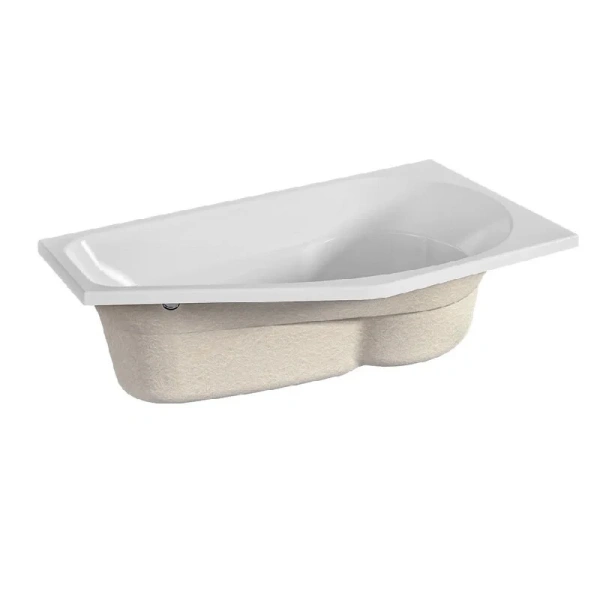 Ванна акриловая 1Marka Deep 01ди1580л/01ди1580п, 150 x 80 см, левая/правая, цвет белый (детальная фотография), угловые, приставные, встраиваемые