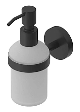 Дозатор для мыла Cezares Relax черный матовый
