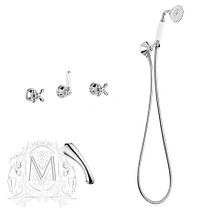 Смеситель для ванны Migliore Princeton Plus ML.PRP-8018 с душевой лейкой