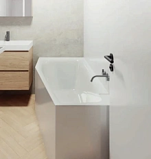 Ванна акриловая Riho Rething Space 170x90 см правосторонняя