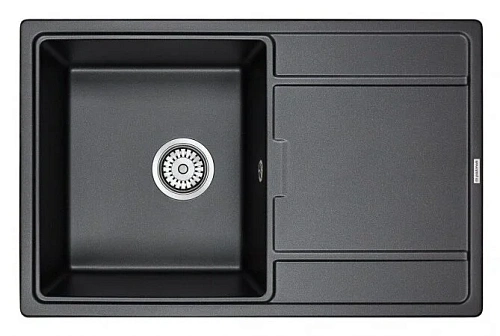 Мойка для кухни Paulmark Flugen 78 см черная - фото 2