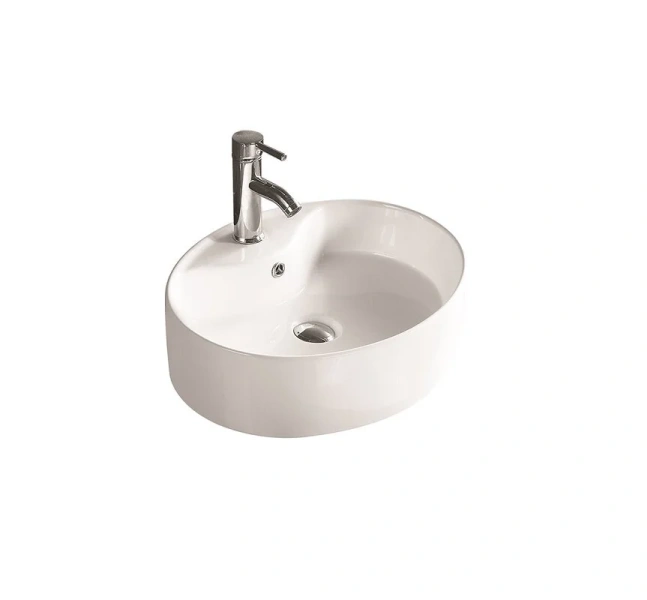 Раковина SantiLine 52 см белая SL-1072 (детальная фотография)