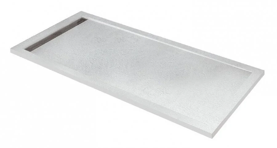 Душевой поддон Cezares Tray 160х80 см из искусственного мрамора TRAY-AS-AH-160/80-30-W (детальная фотография)
