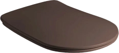 Крышка-сидение с микролифтом Kerasan Nolita borgogna matt
