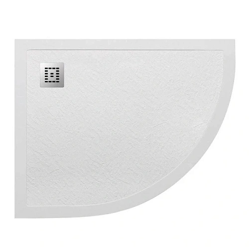 Душевой поддон BelBagno Uno 120х80 см левосторонний, накладка хром - фото 2