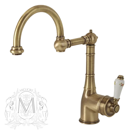 Смеситель для кухни Migliore Ermitage бронза - фото 2