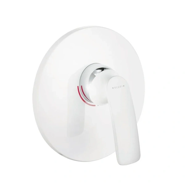 Смеситель для душа Kludi Balance белый/хром 526559175 (детальная фотография)