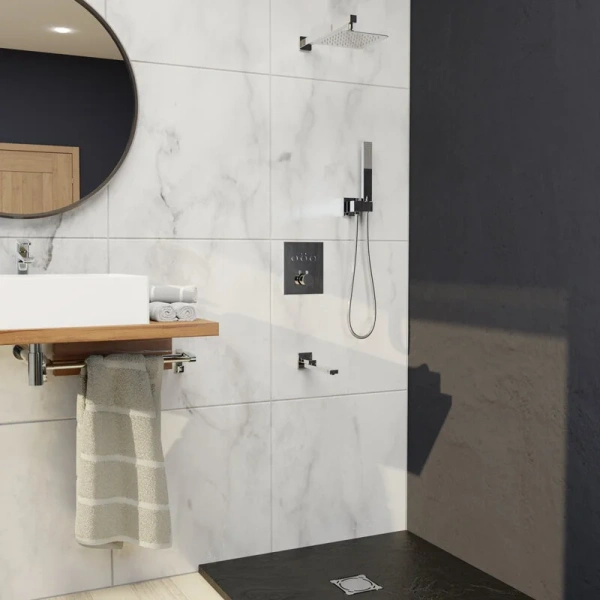 Душевой комплект RGW Shower Panels SP-371 хром 511408371-01 (детальная фотография), хром