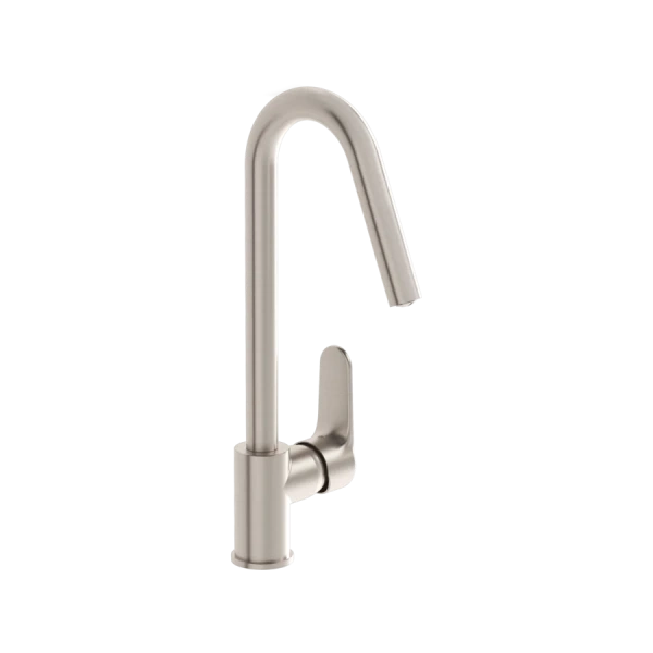 Смеситель для кухни VitrA Root Round никель A4274234EXP (детальная фотография)