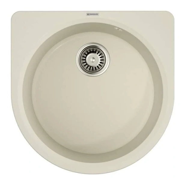 Мойка для кухни Omoikiri Akegata 51-PA 51 см пастила 4993754 (детальная фотография)