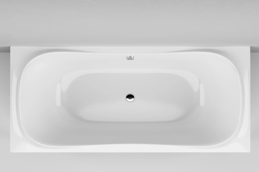 Ванна акриловая Am.Pm Sensation 180х80 см белая W30A-180-080W-A (детальная фотография), современныe, hi-tech