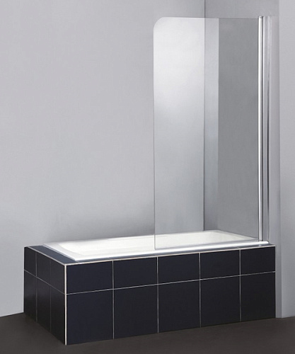 Шторка для ванны BelBagno Sela 80х140 см стекло прозрачное - фото 1