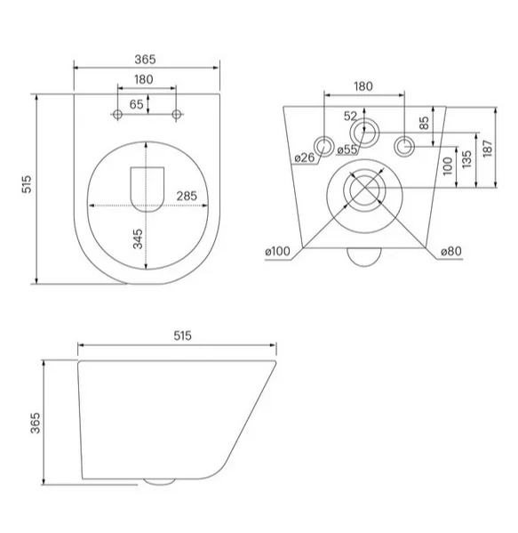 Унитаз с инсталляцией IDDIS Basic клавиша смыва хром BASC010i73 (детальная фотография) index_1