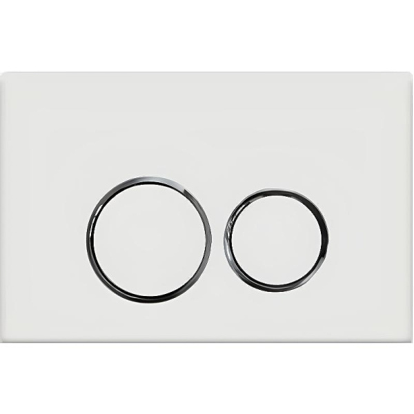 Клавиша смыва Ceramalux белая DC-014 (детальная фотография)