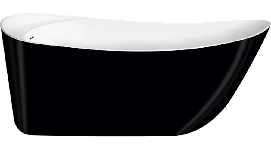 Ванна акриловая, цвет Black Agate, Lagard Minoti lgd-mnt-ba (детальная фотография), акриловые