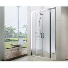 Душевая дверь в нишу BERGES Porta 140 см профиль хром