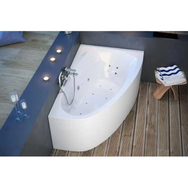 Ванна акриловая Excellent Aquaria Comfort 150 x 95 см, белый, правая, WAEX.AQP15WH (детальная фотография), современныe, hi-tech