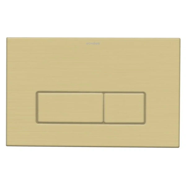 Клавиша смыва Boheme золото матовое 669-MG (детальная фотография)