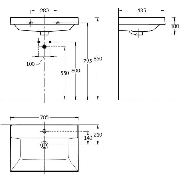 Схема (детальная фотография), керамические