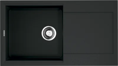 Мойка для кухни Omoikiri Sakaime 78-BL 78 см черная 4993111 (детальная фотография)