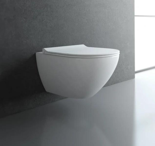 Унитаз с инсталляцией BERGES Puma кнопка хром глянец 043272 (детальная фотография) index_2