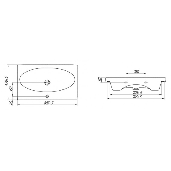 Схема (детальная фотография), прямоугольной формы