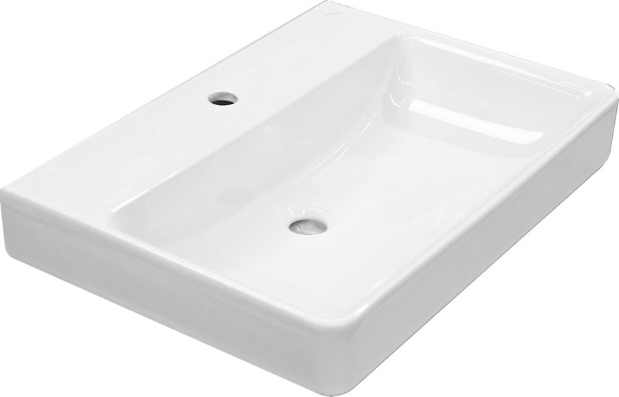 Раковина Laufen Pro S 8.1096.2.000 55 см белая (детальная фотография), подвесные, на полупьедестал, на пьедестал, пристенные