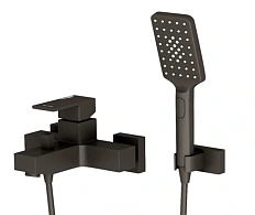 Смеситель для ванны WasserKRAFT Abens черный матовый