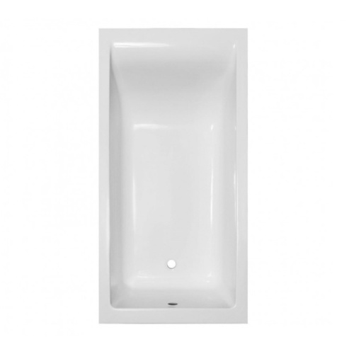 Ванна из литьевого мрамора Эстет Дельта 180x80 см белая глянцевая ФР-00000669 (детальная фотография), литьевой мрамор