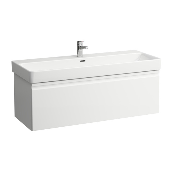 Раковина Laufen Pro S 8.1496.5.000.104.1 120 см прямоугольная (детальная фотография), современные, hi-tech