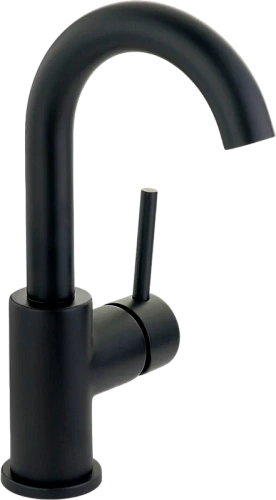 Смеситель для раковины Migliore Fortis черный матовый - фото 2