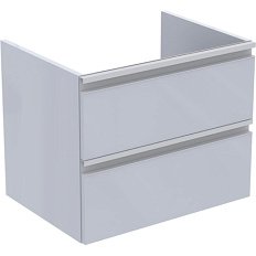 Тумба под раковину подвесная Ideal Standard Tesi 60 см светло-серый глянцевый