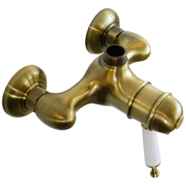 Смеситель для душа Migliore Oxford бронза 19091 (детальная фотография), бронза, комбинированные