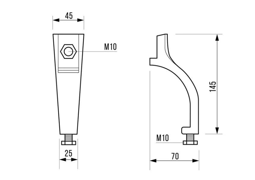 Ванна чугунная Goldman Elite ET17075, 170 х 75 см, белая (детальная фотография), приставные, встраиваемые