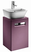 Тумба под раковину подвесная Roca The Gap 45 см фиолетовая